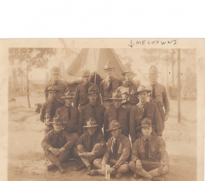 Manford Cox’s WWI letters